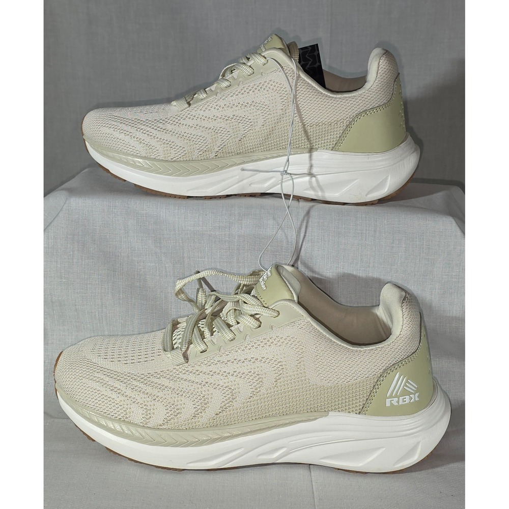 RBX Live Life Active Cream Tan Athletic Walking Sneakers Men's 8.5 - Picture 2 of 8